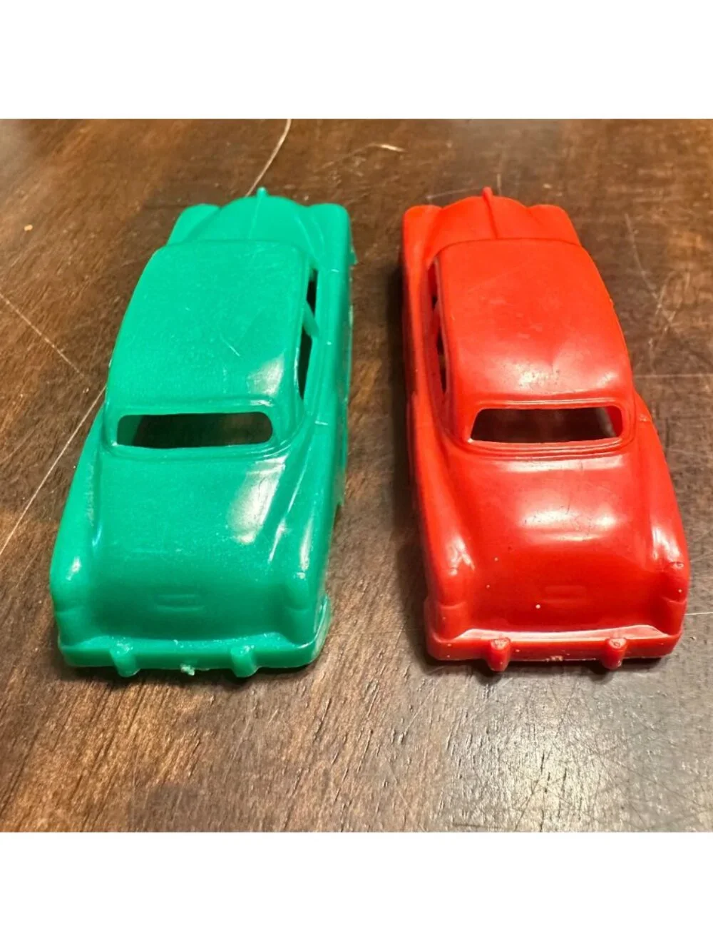 Vintage Plasticville USA Plastic Toy Model Car Lot